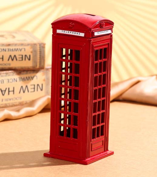 Miniatura 4 de Alcancía Cabina Telefónica Roja Londres